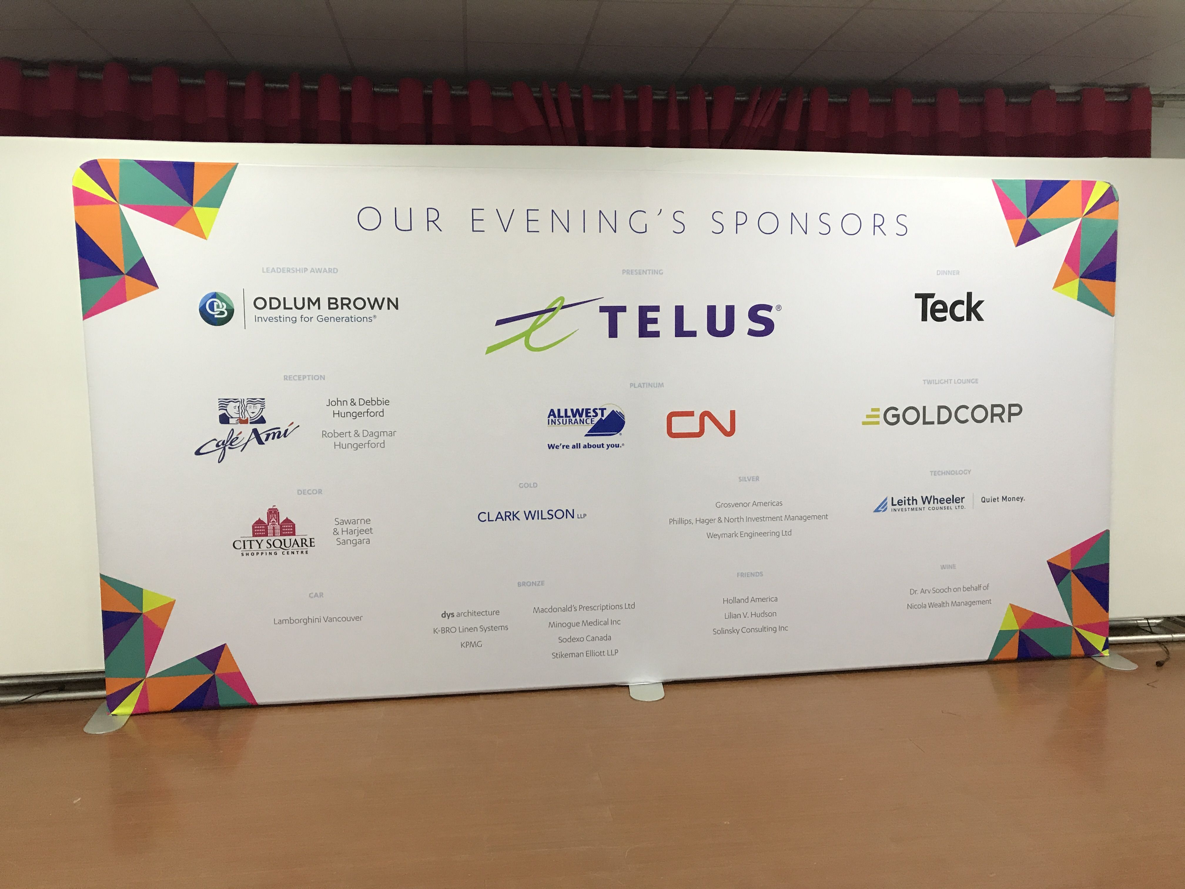 Event Backdrop Banner Printing UK